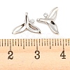 925 Sterling Silver Micro Pave Cubic Zirconia Charms STER-Q190-02P-3