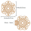 Laser Cut Wooden Wall Sculpture WOOD-WH0113-037-2