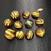 Natural Tiger Eye Round Sphere Polished Beads PW-WG8B13A-01-3