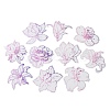 Flower Waterproof PET Stickers Set DIY-G118-01B-1