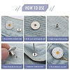 Alloy Button Pins for Jeans PURS-PW0009-01I-01P-2