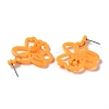Acrylic Dangle Stud Earrings KY-I006-17-2
