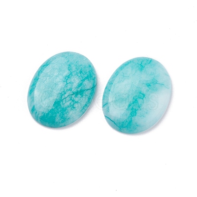 Natural White Jade Cabochons G-P393-I23-1