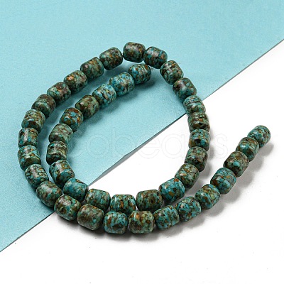 Dyed Synthetic Turquoise Beads Strands G-B070-D01-01-1