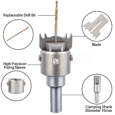 Wooden Bead Maker Beads Drill Bit Milling Cutter Set TOOL-WH0016-96-1