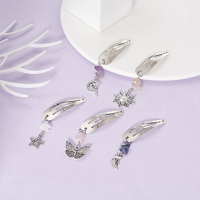 Iron Snap Hair Clips PHAR-JH00086-1