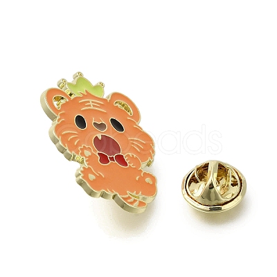 Zodiac Animal Enamel Pins JEWB-Q002-08KCG-C-1