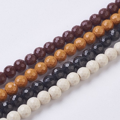 Natural Hokutolite Beads Strands G-D871-6mm-M-1