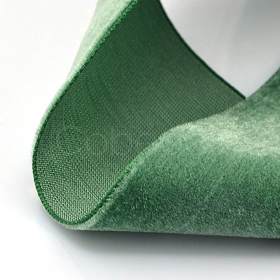 Polyester Velvet Ribbon for Gift Packing and Festival Decoration SRIB-M001-50mm-587-1