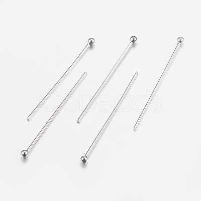 Tarnish Resistant 304 Stainless Steel Ball Head Pins STAS-K172-30P-04-1