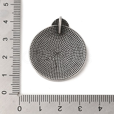 304 Stainless Steel Pendants STAS-U001-05AS-1