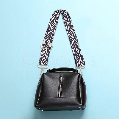 Ethnic Style Adjustable Polyester Bag Straps FIND-WH0112-02B-1