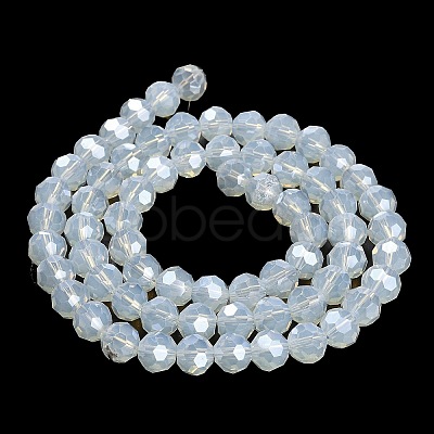 Electroplate Glass Beads Strands EGLA-A035-J8mm-A06-1