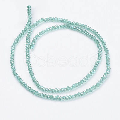 Glass Beads Strands GLAA-F076-1