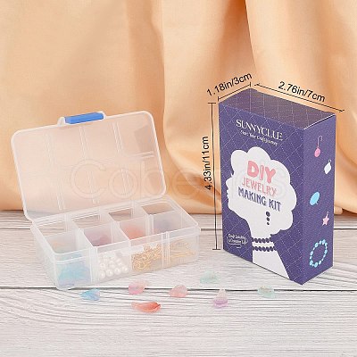 SUNNYCLUE DIY Petal Theme Earring Making Kits DIY-SC0001-26-1