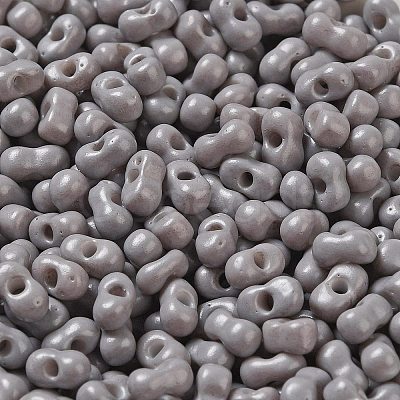 Baking Paint Glass Seed Beads SEED-K009-01A-16-1