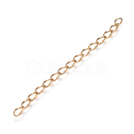 Ion Plating(IP) 304 Stainless Steel Chain Extender STAS-I147-01G-1