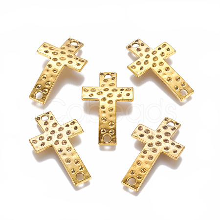 Alloy Hammered Cross Links connectors X-PALLOY-AD49200-AG-FF-1