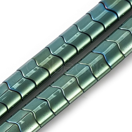 Electroplated Synthetic Non-magnetic Hematite Beads Strands G-Q174-01C-1