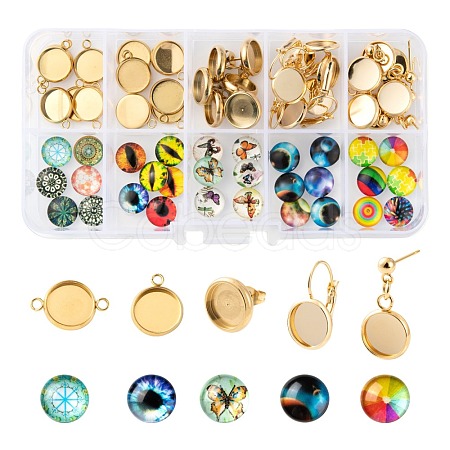 DIY Jewelry Set Making Kits DIY-LS0002-93G-1