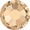 Preciosa&reg MAXIMA Crystal No Hotfix Flatback Stones, Czech Crystal, Dura Foiling, Round(438 11 615 Chaton Rose), 00030 235 Honey, SS16(3.8~4mm)