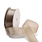 20 Yards Polyester Ribbon, for Gift Wrapping, BurlyWood, 1 inch(25mm), about 20.00 Yards(18.29m)/Roll