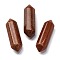 Synthetic Goldstone Double Terminated Points, Faceted, 44~48x14~15x14~15mm