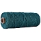 100M Round Cotton Cord, for Gift Wrapping, DIY Craft, Teal, 2mm, about 109.36 Yards(100m)/Roll