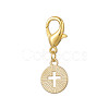 Alloy Enamel Pendant Decoration HJEW-JM00974-3