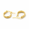201 Stainless Steel Hoop Earrings with 304 Stainless Steel Pin for Women EJEW-M214-12D-G-1