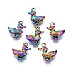 Rainbow Color Alloy Pendants PALLOY-N156-225-1