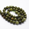 Natural Chinese Jade Beads Strands X-G-F363-8mm-2
