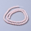 Natural Mashan Jade Beads Strands G-I227-01-4mm-A20-2