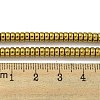 Electroplated Synthetic Non-magnetic Hematite Beads Strands G-K361-A04-02-4