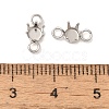 304 Stainless Steel Charms Rhinestone Claw Settings STAS-U025-04A-P-3