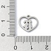 Non-Tarnish 304 Stainless Steel Charms STAS-C097-38C-P-3