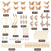 SUNNYCLUE DIY Butterfly Earring Making Kits DIY-SC0018-69-2