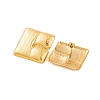 Ion Plating(IP) 304 Stainless Steel Stud Earrings for Women EJEW-P279-43G-2