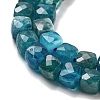 Natural Blue Apatit Beads Strands G-H042-A12-02B-4