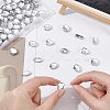 Fingerinspire 80Pcs 8 Style Acrylic Sew on Rhinestone OACR-FG0001-17-3