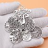 10Pcs Tibetan Style Alloy Pendants PW-WGFB9B9-01-4