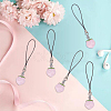 Resin Peaches Decoration Phone Charms Strap HJEW-PH01765-4