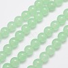 Natural & Dyed Malaysia Jade Bead Strands G-A146-10mm-A26-1