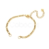 304 Stainless Steel Figaro Chains Bracelet Making AJEW-JB01075-2