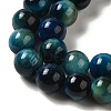 Dyed Natural Tiger Eye Beads Strands G-G102-A02-02-4