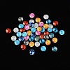 50Pcs Luminous Glass Cabochons sgGLAA-SZ0001-15A-2