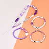 DIY 24 Style Acrylic & ABS Beads Jewelry Making Finding Kit DIY-NB0012-02H-4