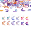 Beadthoven 108Pcs 6 Colors Transparent Glass Charms GLAA-BT0001-04-22