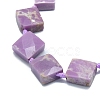 Natural Lepidolite Beads Strands G-G106-H05-02-3