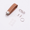 PU Leather Keychain KEYC-WH0018-30A-1